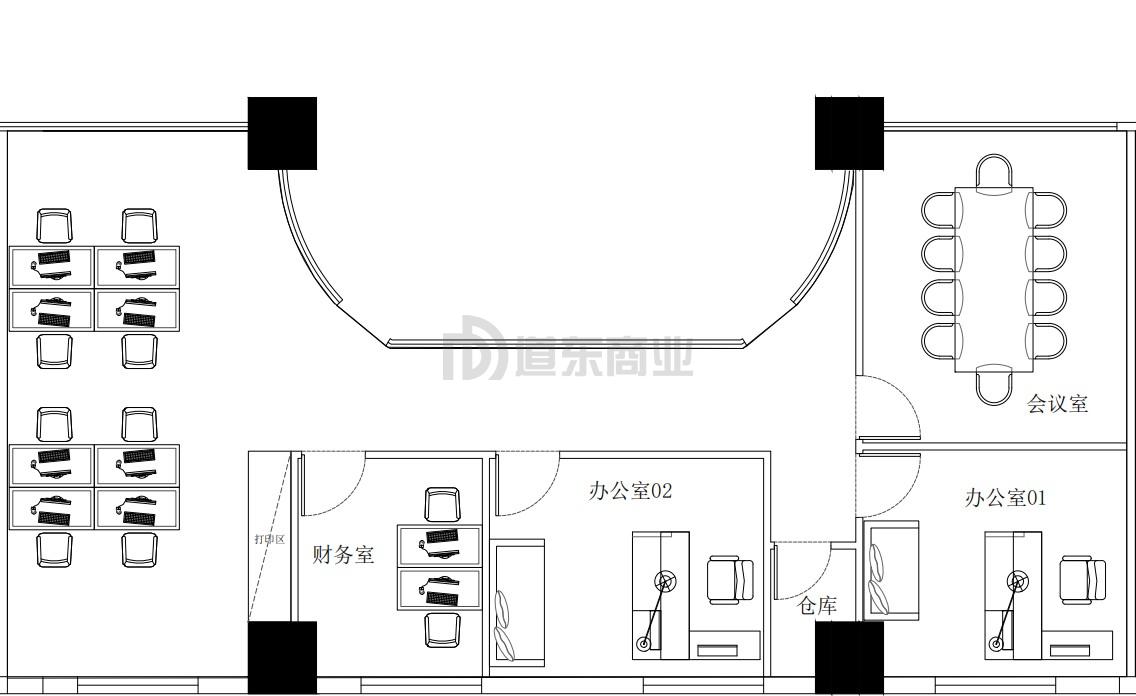新鼎球大厦面积168平