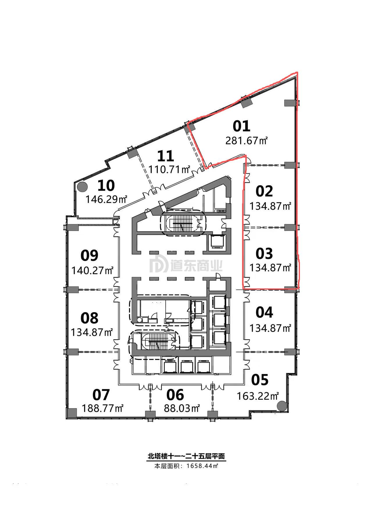 苏宁广场面积551平
